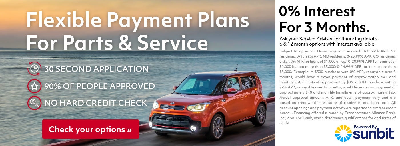 Kia's No Interest Promo